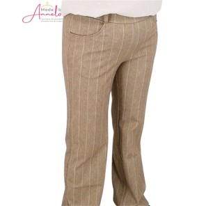 Dreamstar Broek Pontel krijtstreep- Walnut Dreamstar Broek Pontel krijtstreep- Walnut